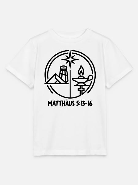 Salz und Licht - Stanley/Stella Kinder T-Shirt MINI CREATOR - Weiß