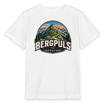 Bergpuls – Oben wird es ruhig - Stanley/Stella Kinder T-Shirt MINI CREATOR  - Weiß - Vorne - Maike (125cm)