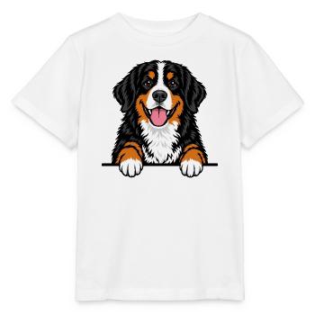 Berner Sennenhund - Stanley/Stella Kinder T-Shirt MINI CREATOR  - Weiß - Vorne - Maike (125cm)