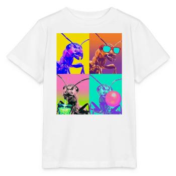 Ameisen Ameise - Stanley/Stella Kinder T-Shirt MINI CREATOR  - Weiß - Vorne - Maike (125cm)