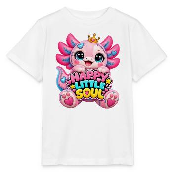 Kuschelmonster Happy Little Soul - Stanley/Stella Kinder T-Shirt MINI CREATOR  - Weiß - Vorne - Maike (125cm)