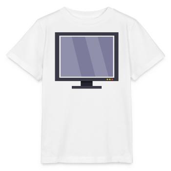 Fernsehen - Stanley/Stella Kinder T-Shirt MINI CREATOR  - Weiß - Vorne - Maike (125cm)