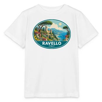Erleben Sie Ravello in Italien Amalfiküste Reisen - Stanley/Stella Kinder T-Shirt MINI CREATOR  - Weiß - Vorne - Maike (125cm)