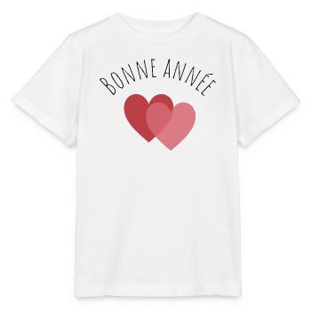 ALLES GUTE ZUM NEUEN JAHR. SILVESTER. BESTE WÜNSCHE - Stanley/Stella Kinder T-Shirt MINI CREATOR  - Weiß - Vorne - Maike (125cm)