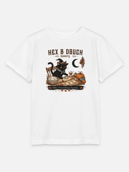 Hex & Dough Backen etwas Unheimliches - Stanley/Stella Kinder T-Shirt MINI CREATOR - Weiß