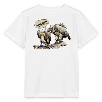 Mahlzeit Geierduo - Stanley/Stella Kinder T-Shirt MINI CREATOR  - Weiß - Vorne - Maike (125cm)