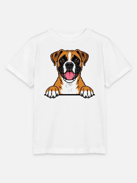 Boxer - Stanley/Stella Kinder T-Shirt MINI CREATOR  - Weiß