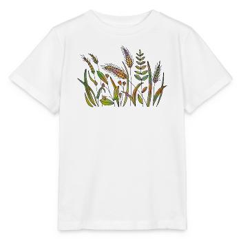 Gras - Stanley/Stella Kinder T-Shirt MINI CREATOR  - Weiß - Vorne - Maike (125cm)