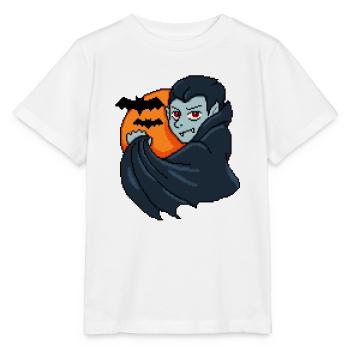 Crimson Night Vampir - Stanley/Stella Kinder T-Shirt MINI CREATOR  - Weiß - Vorne - Maike (125cm)