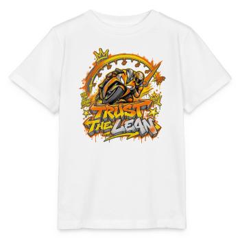 Trust the Lean Motorrad Graffiti - Stanley/Stella Kinder T-Shirt MINI CREATOR  - Weiß - Vorne - Maike (125cm)