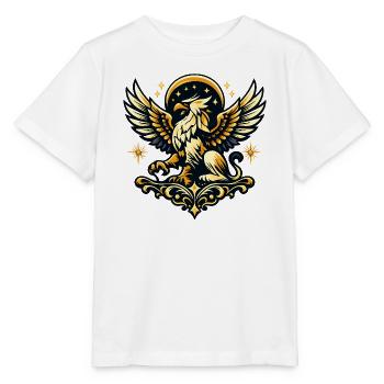Phönix im Sternenkranz - Stanley/Stella Kinder T-Shirt MINI CREATOR  - Weiß - Vorne - Maike (125cm)
