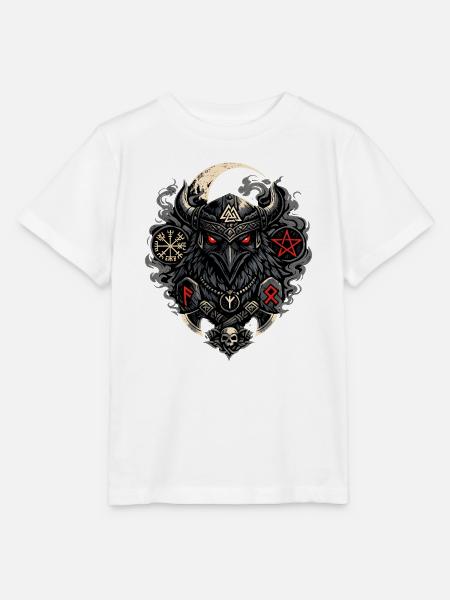 Nordraben Runen und Raven - Stanley/Stella Kinder T-Shirt MINI CREATOR - Weiß