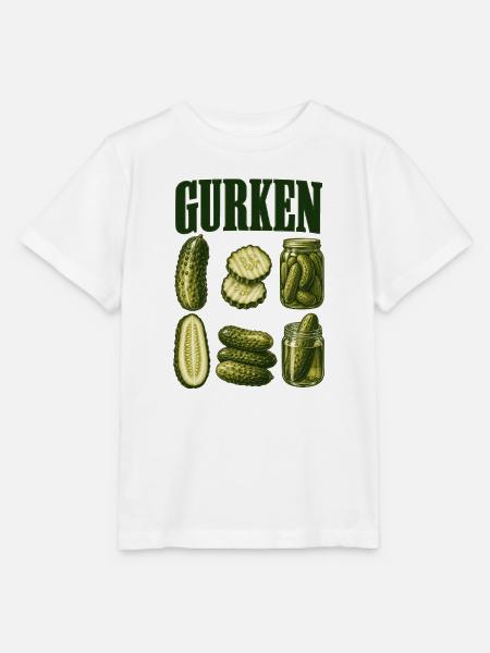 Gurkenkunde - Stanley/Stella Kinder T-Shirt MINI CREATOR - Weiß