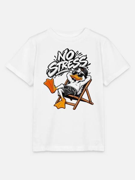 Stressfreie Entspannung - Stanley/Stella Kinder T-Shirt MINI CREATOR - Weiß
