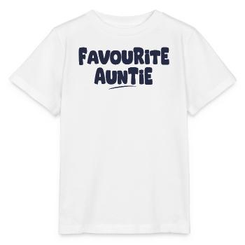 Lieblingsgeschenk der Tante - Stanley/Stella Kinder T-Shirt MINI CREATOR  - Weiß - Vorne - Maike (125cm)