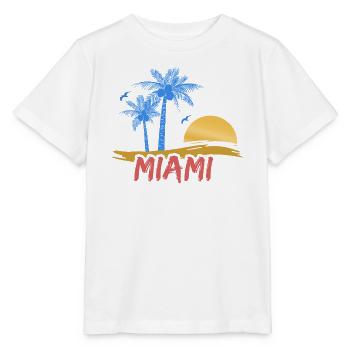 Geschenk für Miami - Stanley/Stella Kinder T-Shirt MINI CREATOR  - Weiß - Vorne - Maike (125cm)