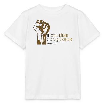 Mehr als nur Eroberer - Stanley/Stella Kinder T-Shirt MINI CREATOR  - Weiß - Vorne - Maike (125cm)
