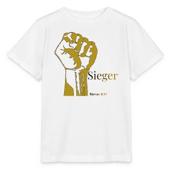 siegreich - Stanley/Stella Kinder T-Shirt MINI CREATOR  - Weiß - Vorne - Maike (125cm)