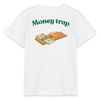 Geld - Stanley/Stella Kinder T-Shirt MINI CREATOR  - Weiß - Vorne - Maike (125cm)