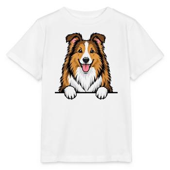 Collie - Stanley/Stella Kinder T-Shirt MINI CREATOR  - Weiß - Vorne - Maike (125cm)
