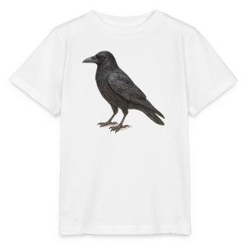 Black Crow - Stanley/Stella Kinder T-Shirt MINI CREATOR  - Weiß - Vorne - Maike (125cm)