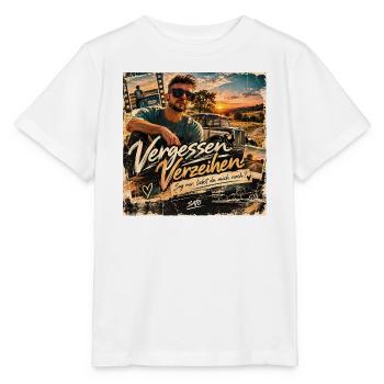 Vergessen Verzeihen – SATO | Retro Design - Stanley/Stella Kinder T-Shirt MINI CREATOR  - Weiß - Vorne - Maike (125cm)