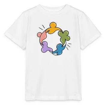 Verschieden, zusammen – Inklusion, Respekt und Nein zum Bu - Stanley/Stella Kinder T-Shirt MINI CREATOR  - Weiß - Vorne - Maike (125cm)