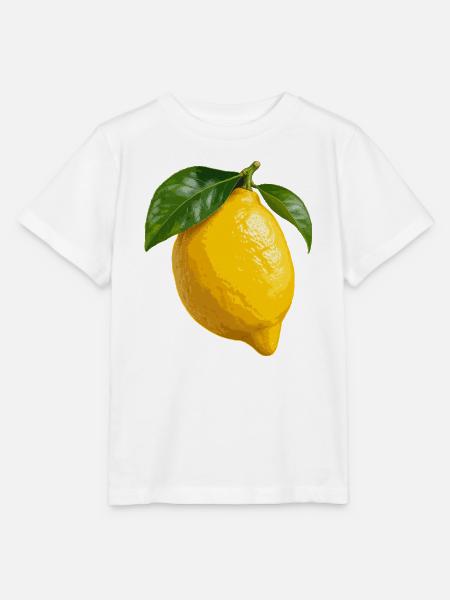 Zitrusfrüchte aus Amalfi - Stanley/Stella Kinder T-Shirt MINI CREATOR  - Weiß