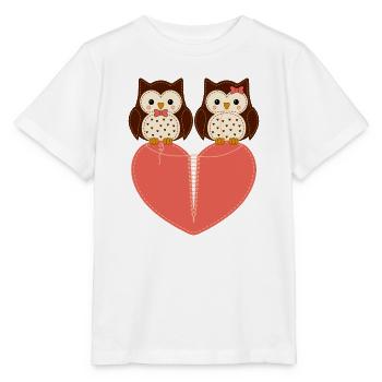motiv_owl - Stanley/Stella Kinder T-Shirt MINI CREATOR  - Weiß - Vorne - Maike (125cm)