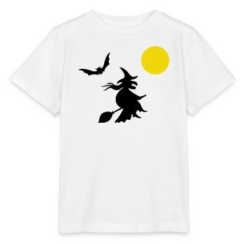 hexe_halloween - Stanley/Stella Kinder T-Shirt MINI CREATOR  - Weiß - Vorne - Maike (125cm)