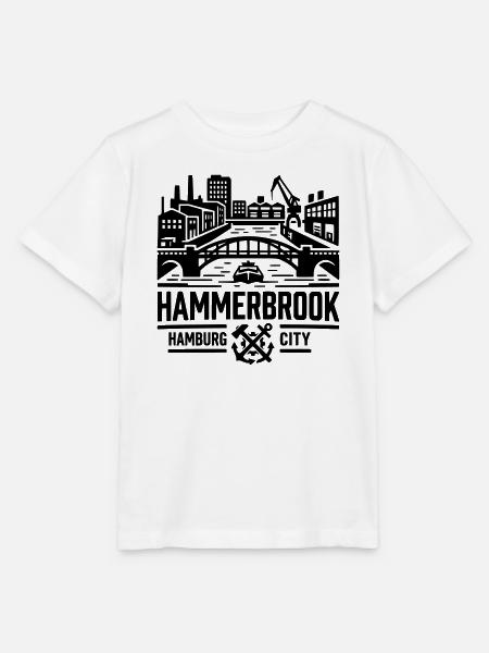 Hammerbrook Hamburg Hafen City Süd - Stanley/Stella Kinder T-Shirt MINI CREATOR - Weiß