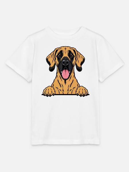 Deutsche Dogge - Stanley/Stella Kinder T-Shirt MINI CREATOR - Weiß