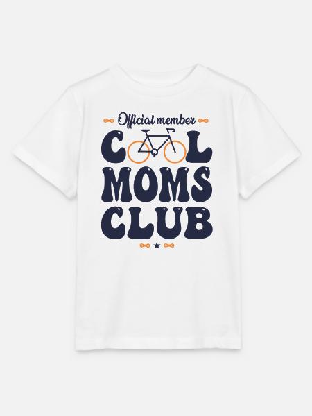 Radfahrer – cooler Mama-Fahrradclub - Stanley/Stella Kinder T-Shirt MINI CREATOR  - Weiß