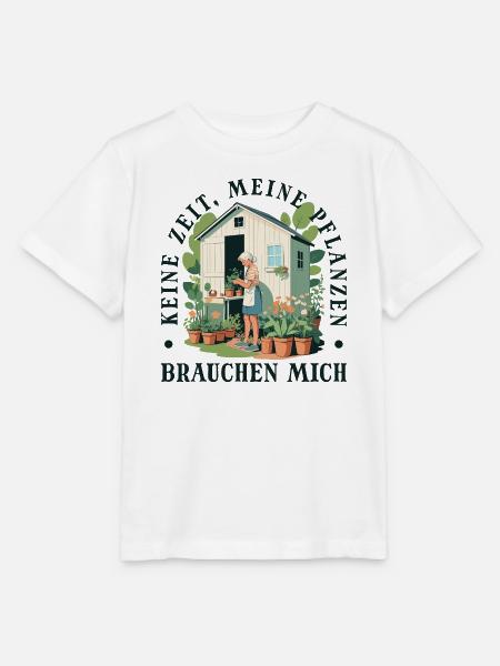 Gärtner Pflanzen Kleingärtner Schrebergarten - Stanley/Stella Kinder T-Shirt MINI CREATOR - Weiß
