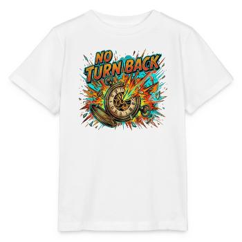 No Turn Back Explodierende Uhr - Stanley/Stella Kinder T-Shirt MINI CREATOR  - Weiß - Vorne - Maike (125cm)