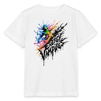 Guard My Peace - Engergy Vampires - Stanley/Stella Kinder T-Shirt MINI CREATOR  - Weiß - Vorne - Maike (125cm)