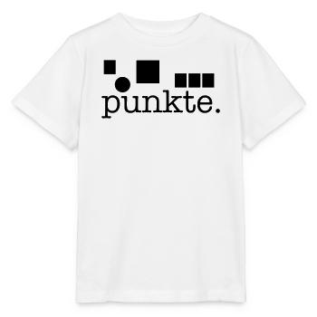 Punkte. - Stanley/Stella Kinder T-Shirt MINI CREATOR  - Weiß - Vorne - Maike (125cm)
