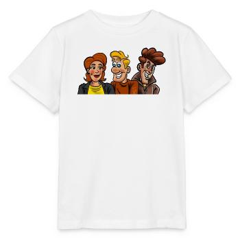 Zeichentrickfiguren - Stanley/Stella Kinder T-Shirt MINI CREATOR  - Weiß - Vorne - Maike (125cm)