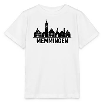 Memmingen Skyline Silhouette - Stanley/Stella Kinder T-Shirt MINI CREATOR  - Weiß - Vorne - Maike (125cm)