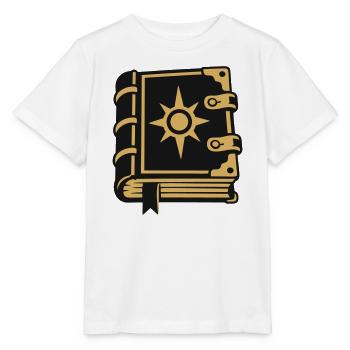 Zauberbuch Stern Magie Icon - Stanley/Stella Kinder T-Shirt MINI CREATOR  - Weiß - Vorne - Maike (125cm)