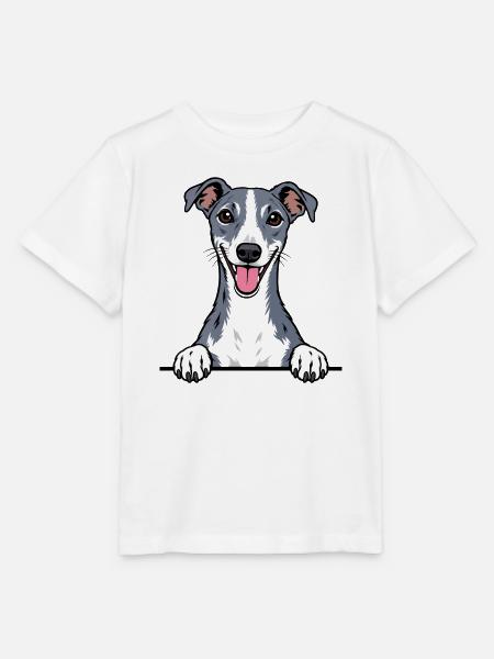 Whippet - Stanley/Stella Kinder T-Shirt MINI CREATOR  - Weiß