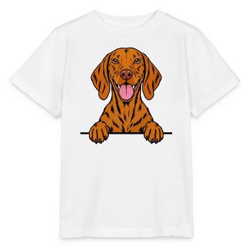 Viszla - Stanley/Stella Kinder T-Shirt MINI CREATOR  - Weiß - Vorne - Maike (125cm)