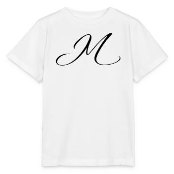 Name mit Anfangsbuchstabe M Mia Matteo - Stanley/Stella Kinder T-Shirt MINI CREATOR  - Weiß - Vorne - Maike (125cm)