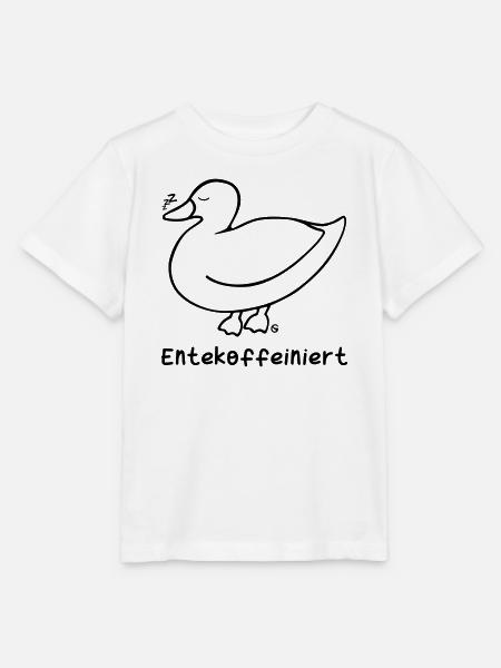 Entekoffeiniert 2 - Stanley/Stella Kinder T-Shirt MINI CREATOR - Weiß