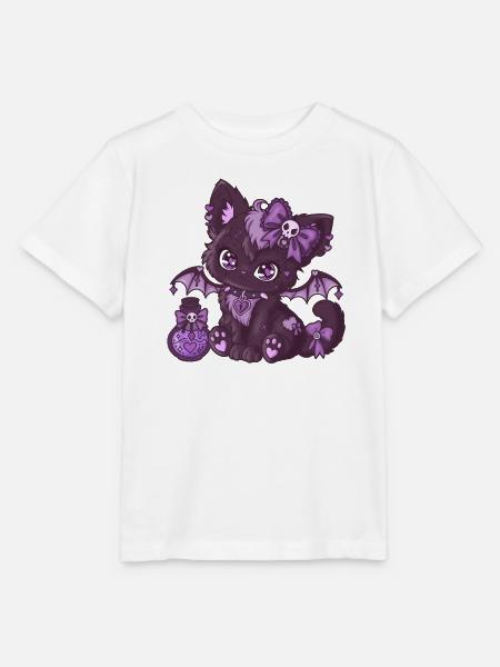 VampiKätzchen - Stanley/Stella Kinder T-Shirt MINI CREATOR - Weiß