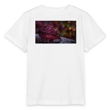 Nachtrotes Taublatt - Stanley/Stella Kinder T-Shirt MINI CREATOR  - Weiß - Vorne - Maike (125cm)