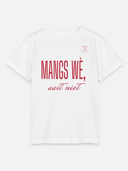 Mangs wè, streichelt nicht – Sallands-Dialekt - Stanley/Stella Kinder T-Shirt MINI CREATOR  - Weiß