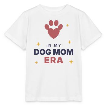 In meiner Dogmom-Ära - Stanley/Stella Kinder T-Shirt MINI CREATOR  - Weiß - Vorne - Maike (125cm)