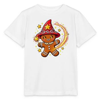 Weihnachtskeks, frohe Weihnachten, Weihnachten - Stanley/Stella Kinder T-Shirt MINI CREATOR  - Weiß - Vorne - Maike (125cm)