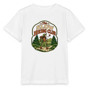 The Slow Hiking Club - Stanley/Stella Kinder T-Shirt MINI CREATOR  - Weiß - Vorne - Maike (125cm)